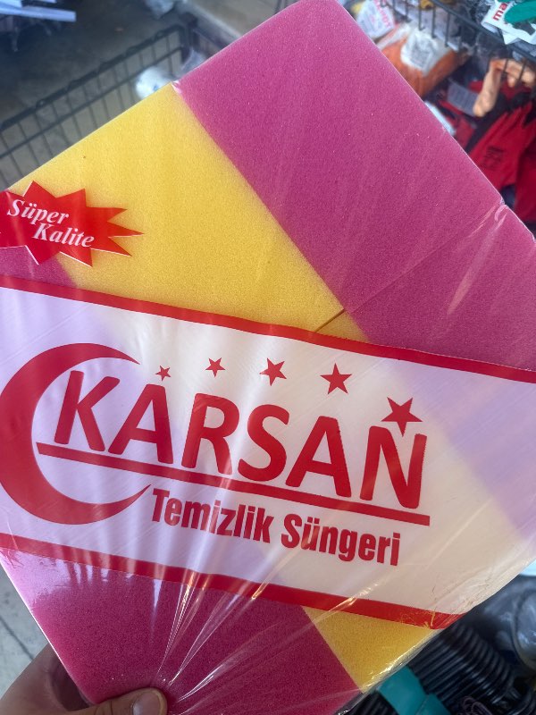 karsan 12 li renkli sünger