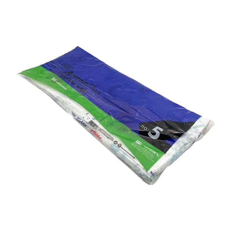 5 no renkli takviyeli poşet 50X60 50 adetli