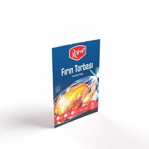 Translate the product name 'roll up yanmaz fırın torbası 8 adetli' to language 'en' accurately.