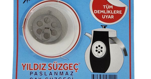 Yıldız çay süzgeçi