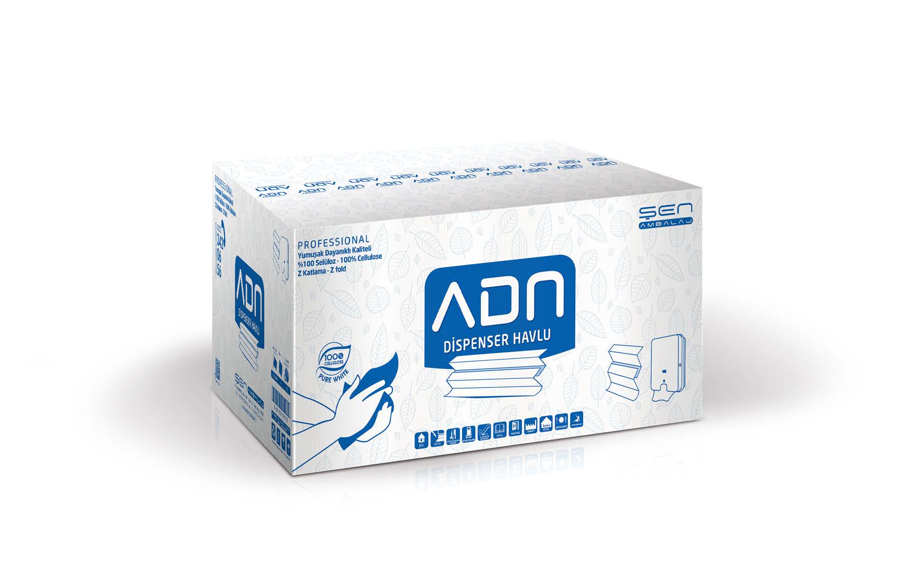 ADN Z HAVLU 120 Lİ 12 PKT' ürün adını 'tr' diline doğru bir şekilde çevirin.