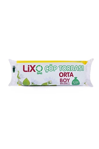 Lixo Orta Bıy Çöp Poşeti 55x60