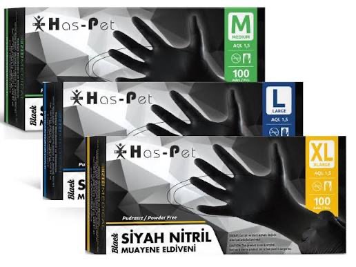 haspet nitril eldiven siya
