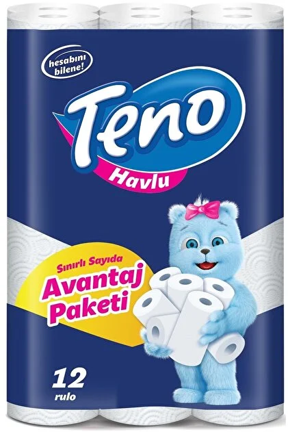 teno 12 li kağıt havlu