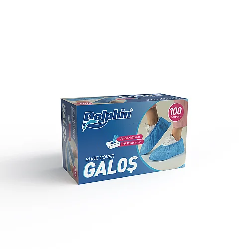 dolphin kutulu galoş 100 adetli