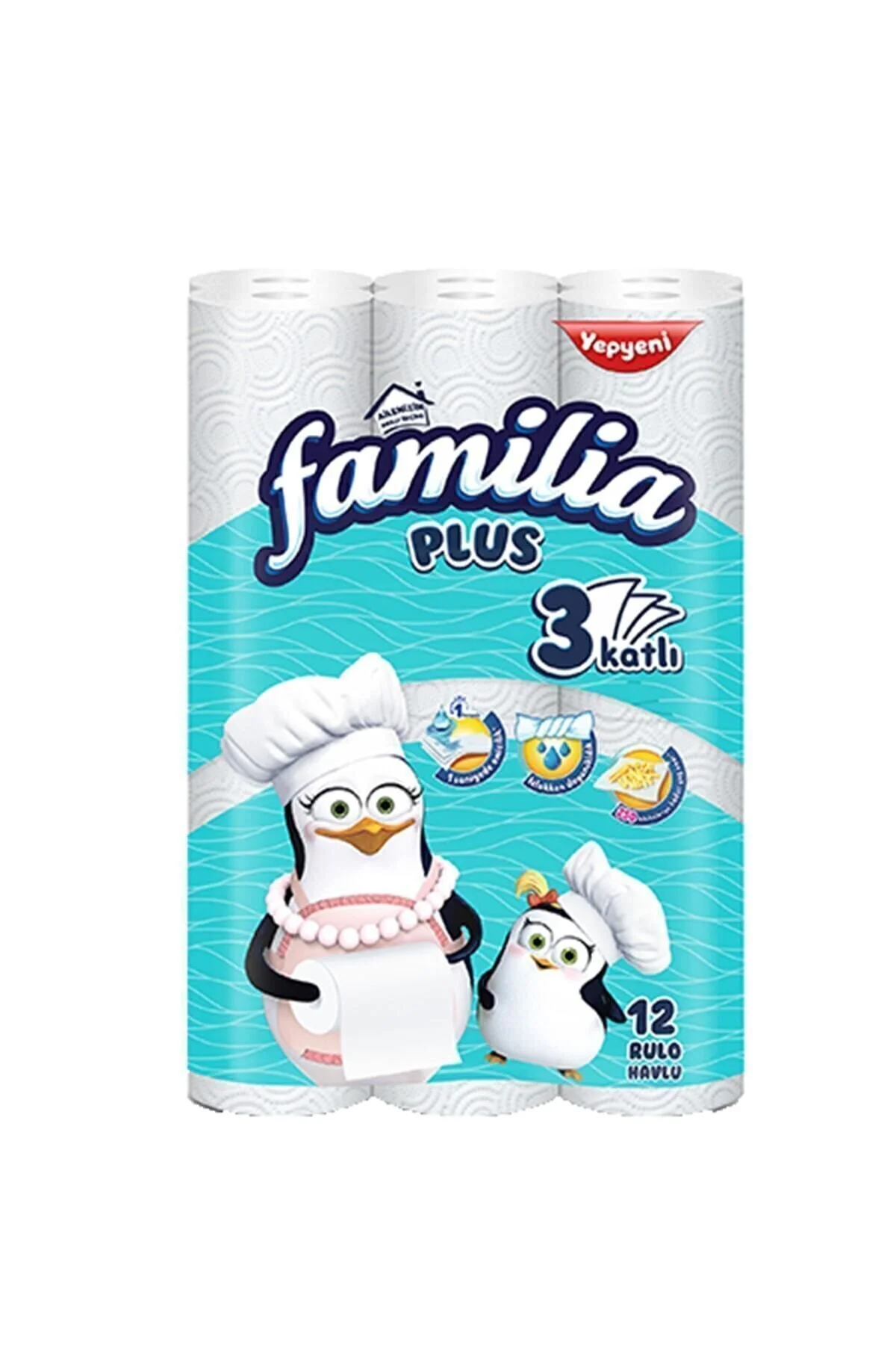 familia pulus havlu 12 li